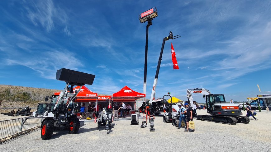 Bobcat Premieres New Products at Hillhead 2022